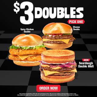 $3 Doubles - Pick One