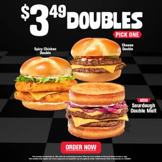 $3.49 Doubles - Pick One