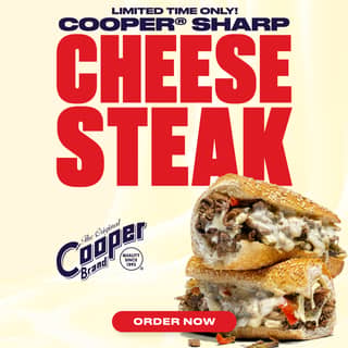 Cooper Sharp Cheesesteak