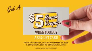 Triple Play Combo Meals Starting At $9.99