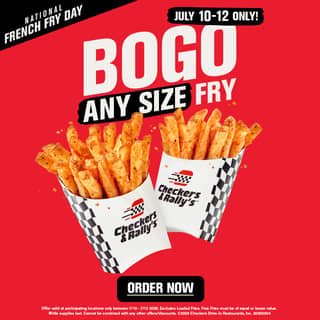 Buy One Get One Fries - Any Size