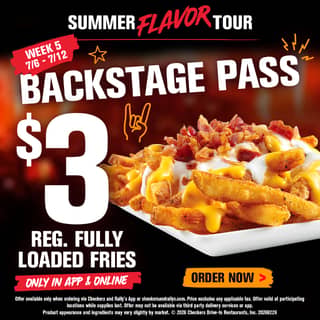Summer Flavor Tour - $3 Fully Loaded Fries