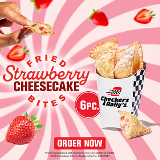 Strawberry Cheesecake Bites