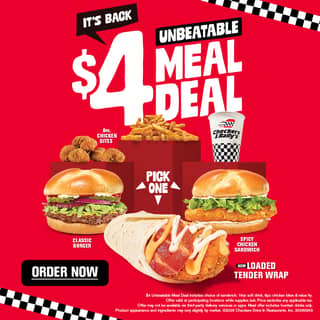 $4 Unbeatable Meal Deal