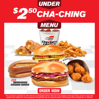 Under $2.50 Cha-Ching Menu