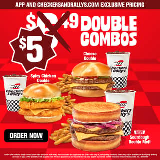 $5 Double Combos ($1.49 off)