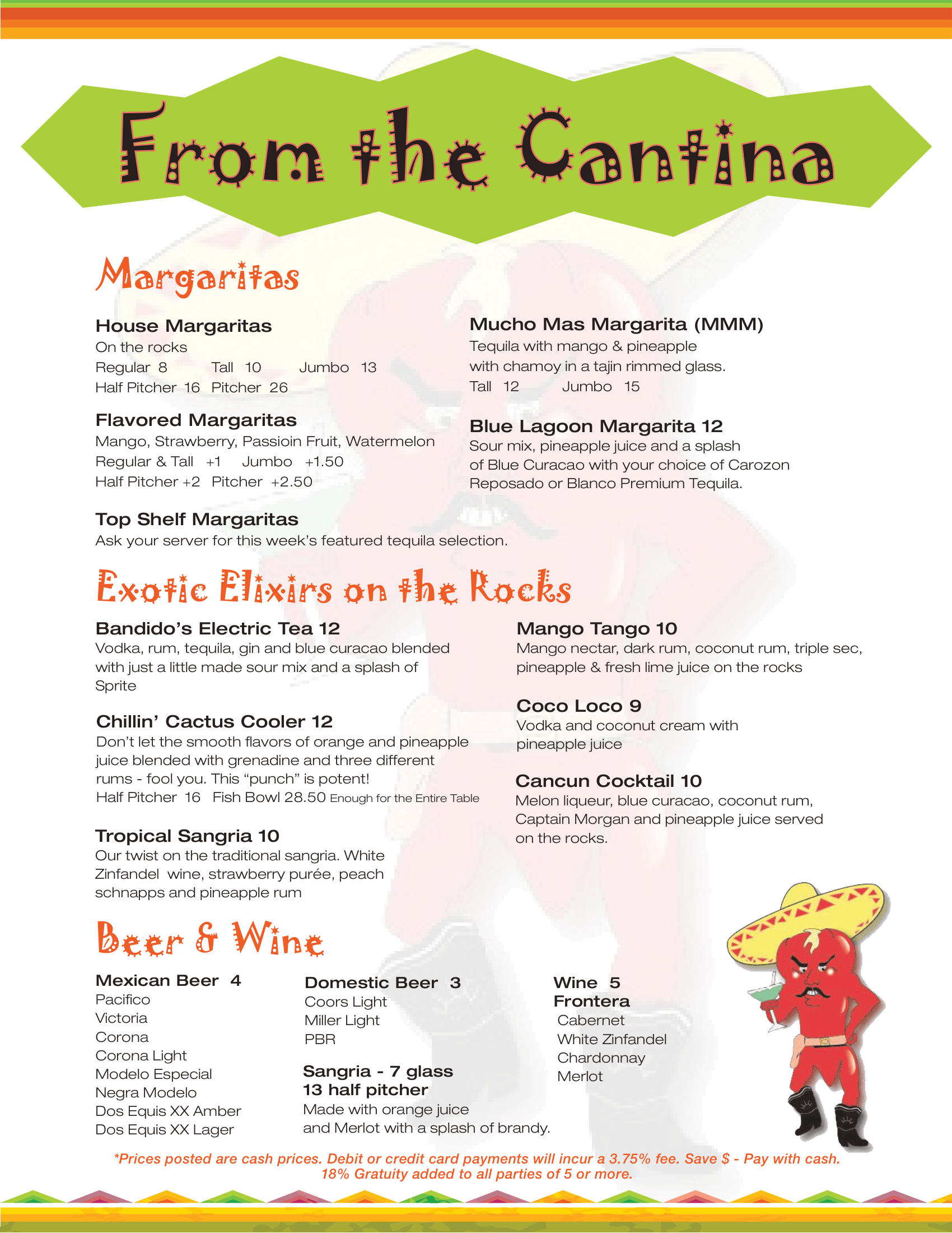 Menu item