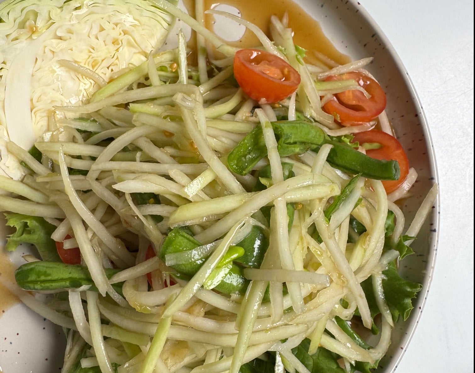 Freshly wok-cooked Thai dish at Thai House Express