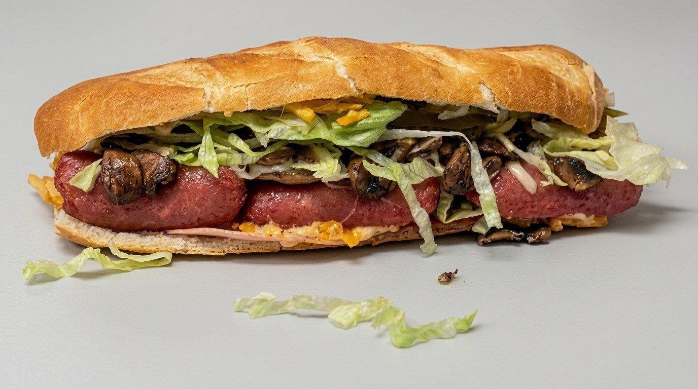 Persia Hot Dog - beef hot dog seasoned with Persian spices