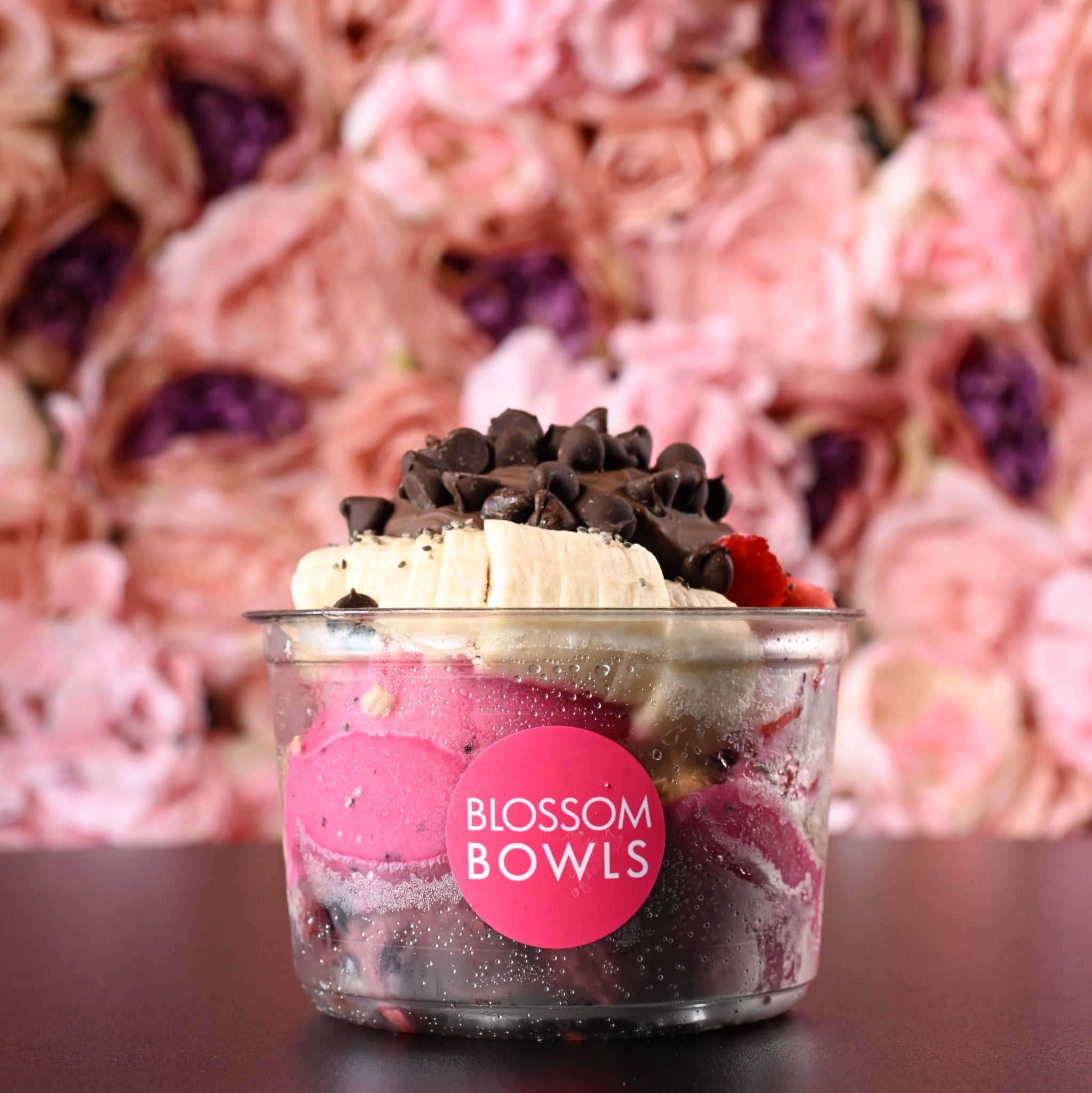 Chocolate Monkey Bowl with Nutella, banana and granola