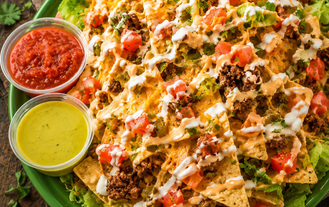 BEEF NACHOS