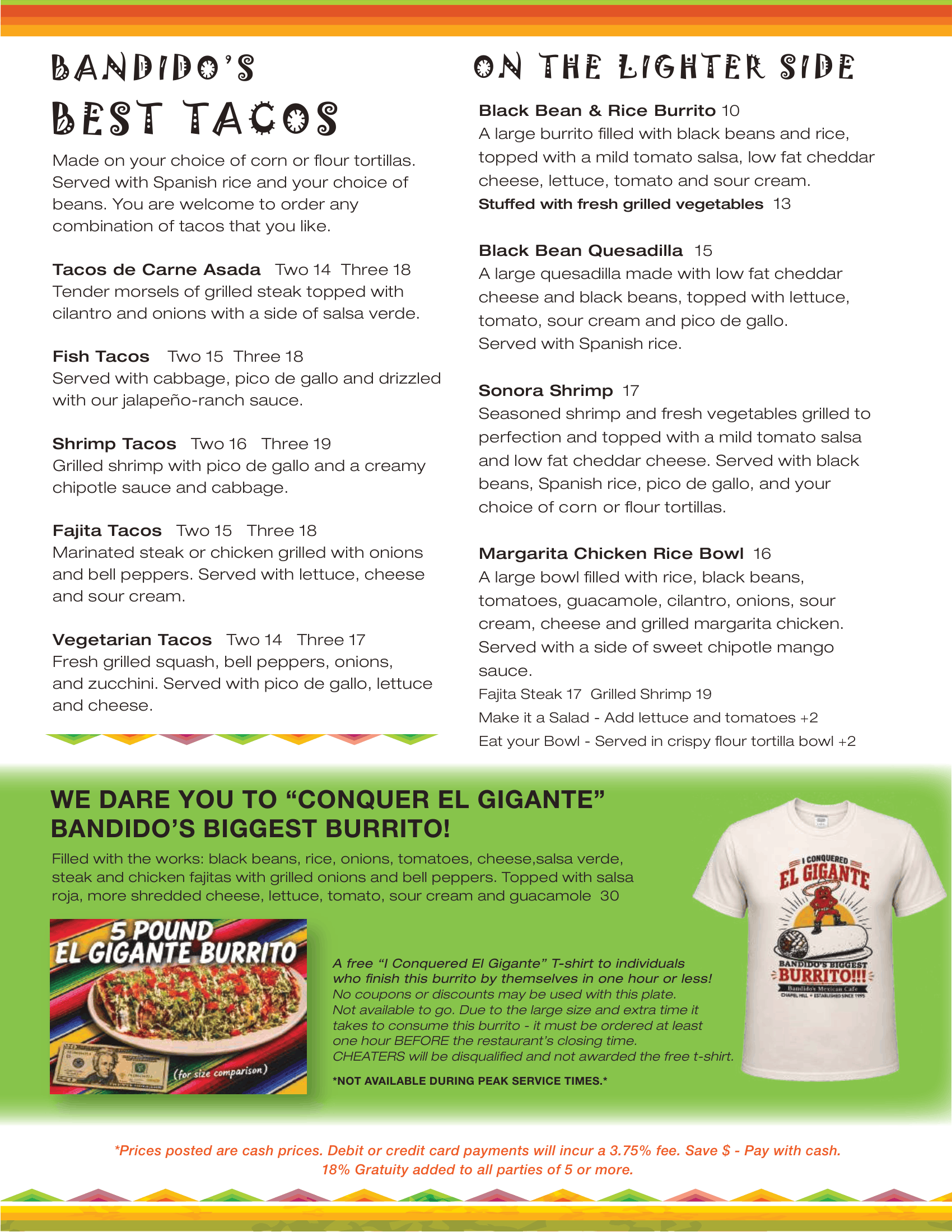 Menu item