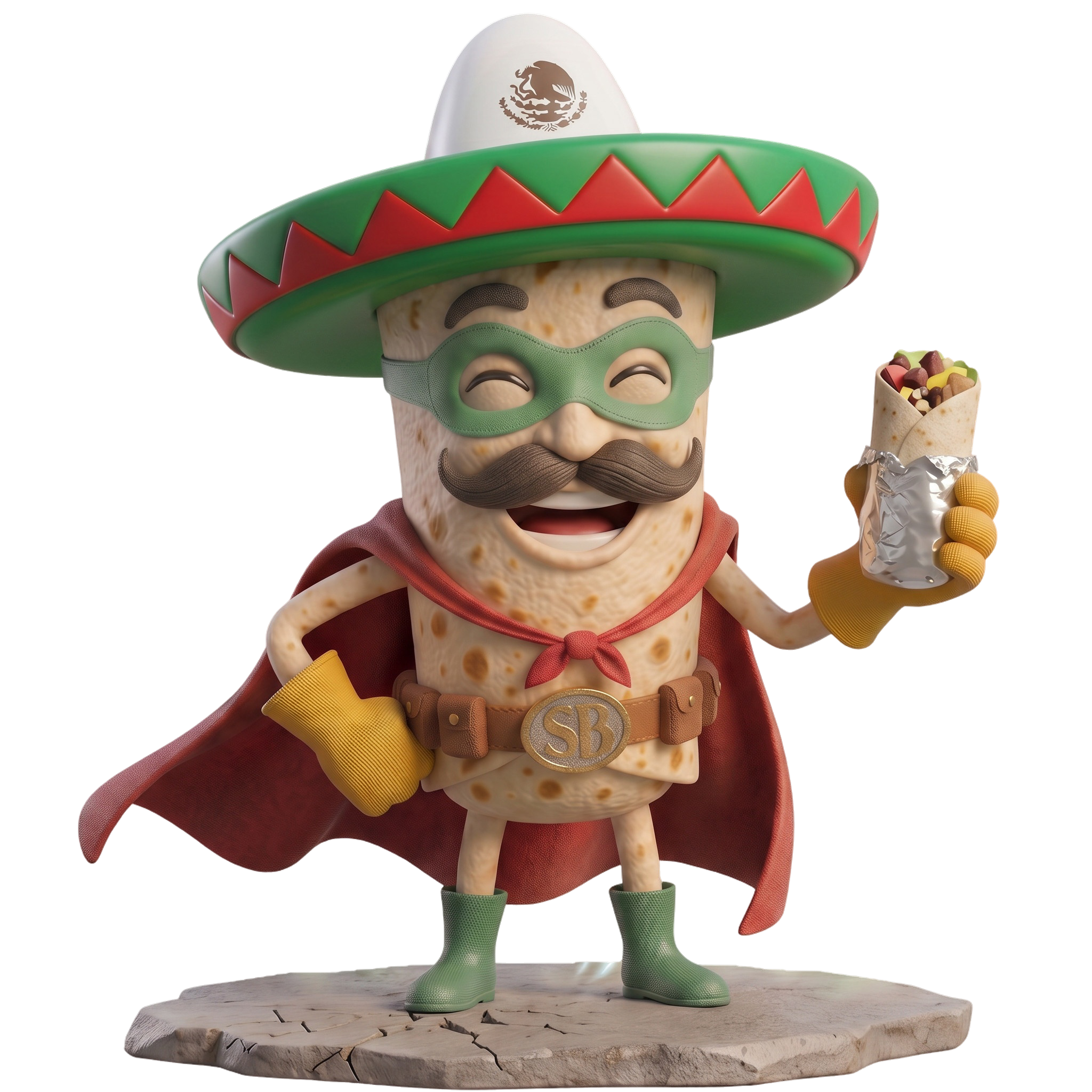 Maye's Grill Express mascot