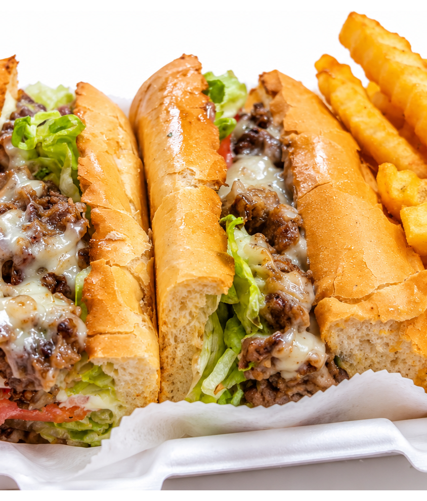 Loaded Beef Cheesesteak from The Philly Republic