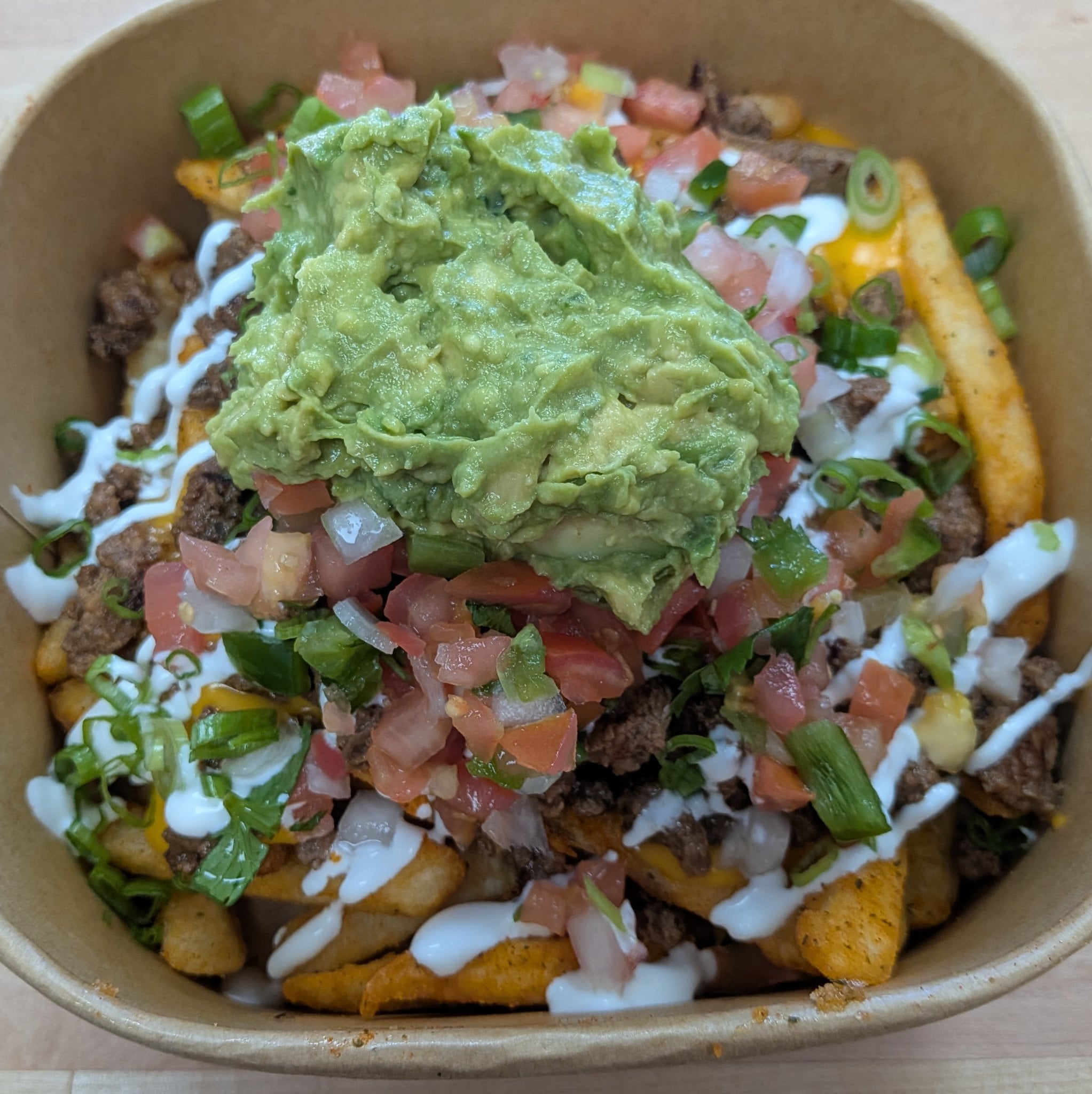 Carne asada fries at Stack'd