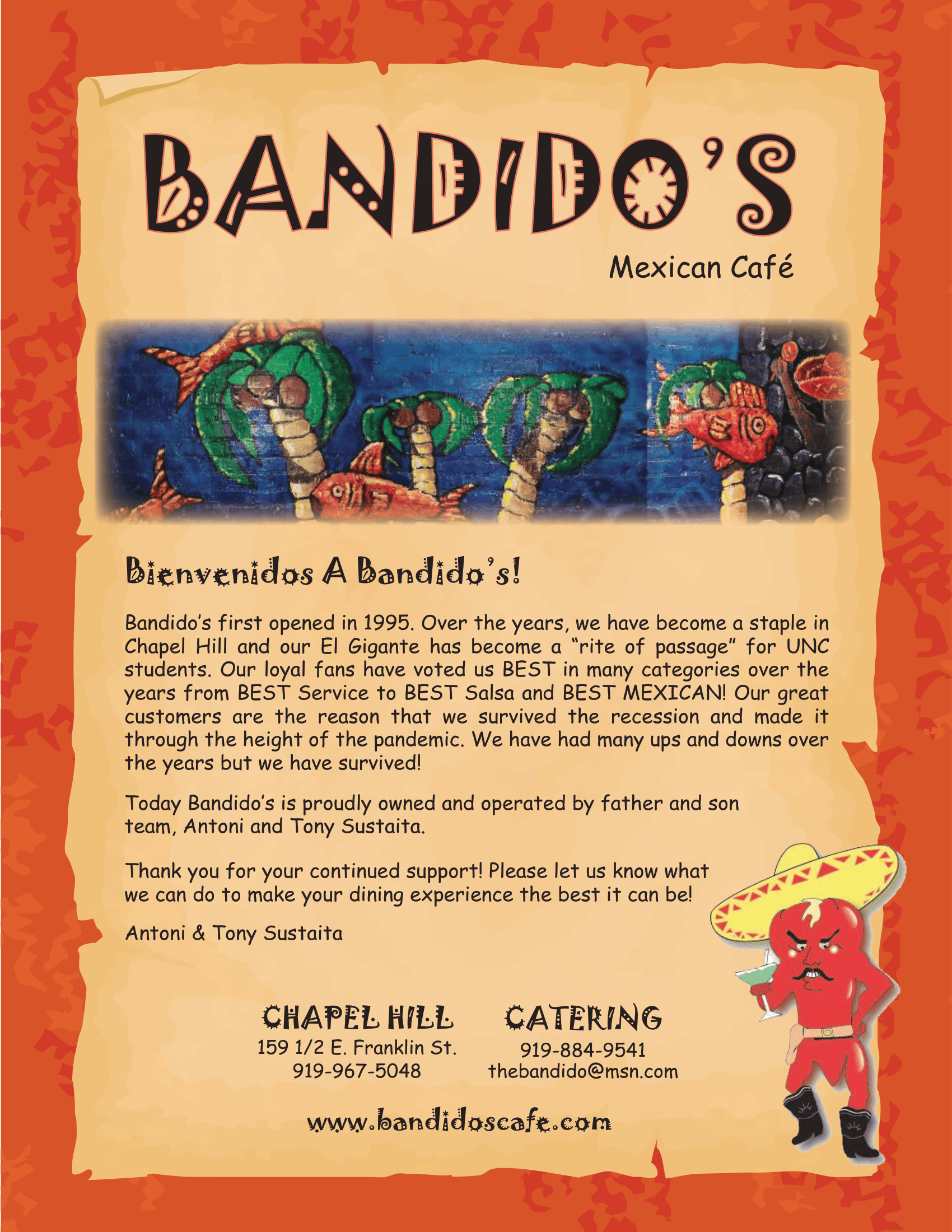 Menu item