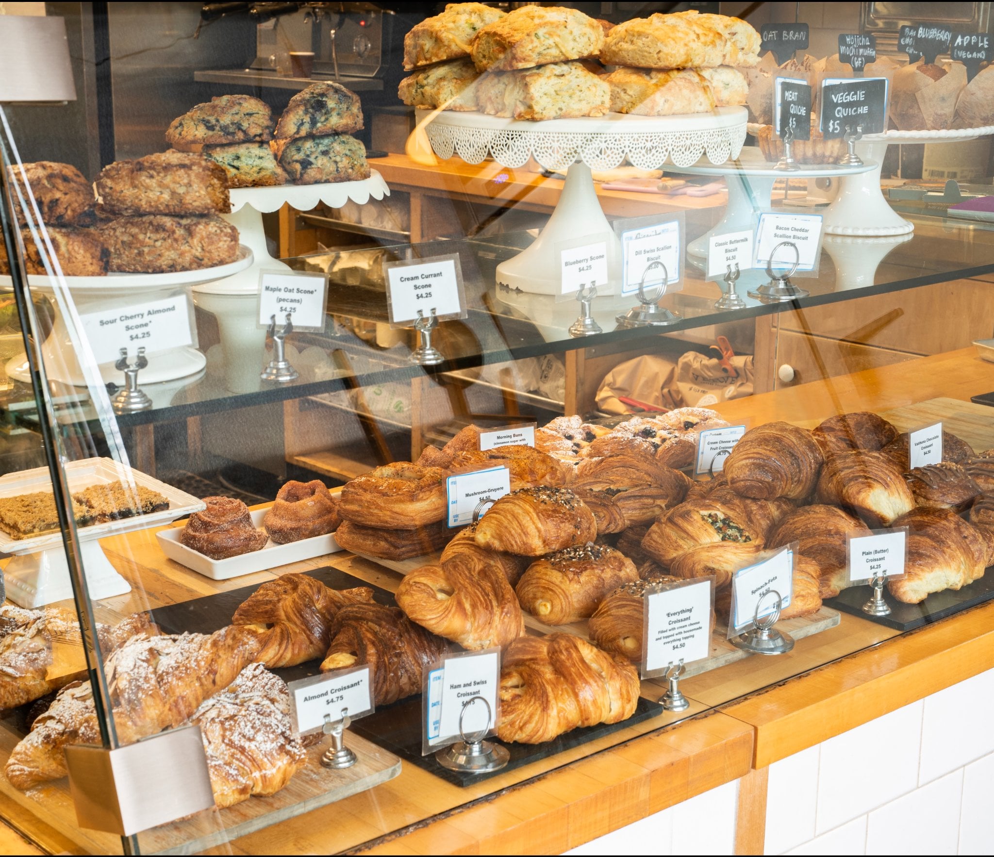 Freshly baked pastries and biscuits at Kahnfections