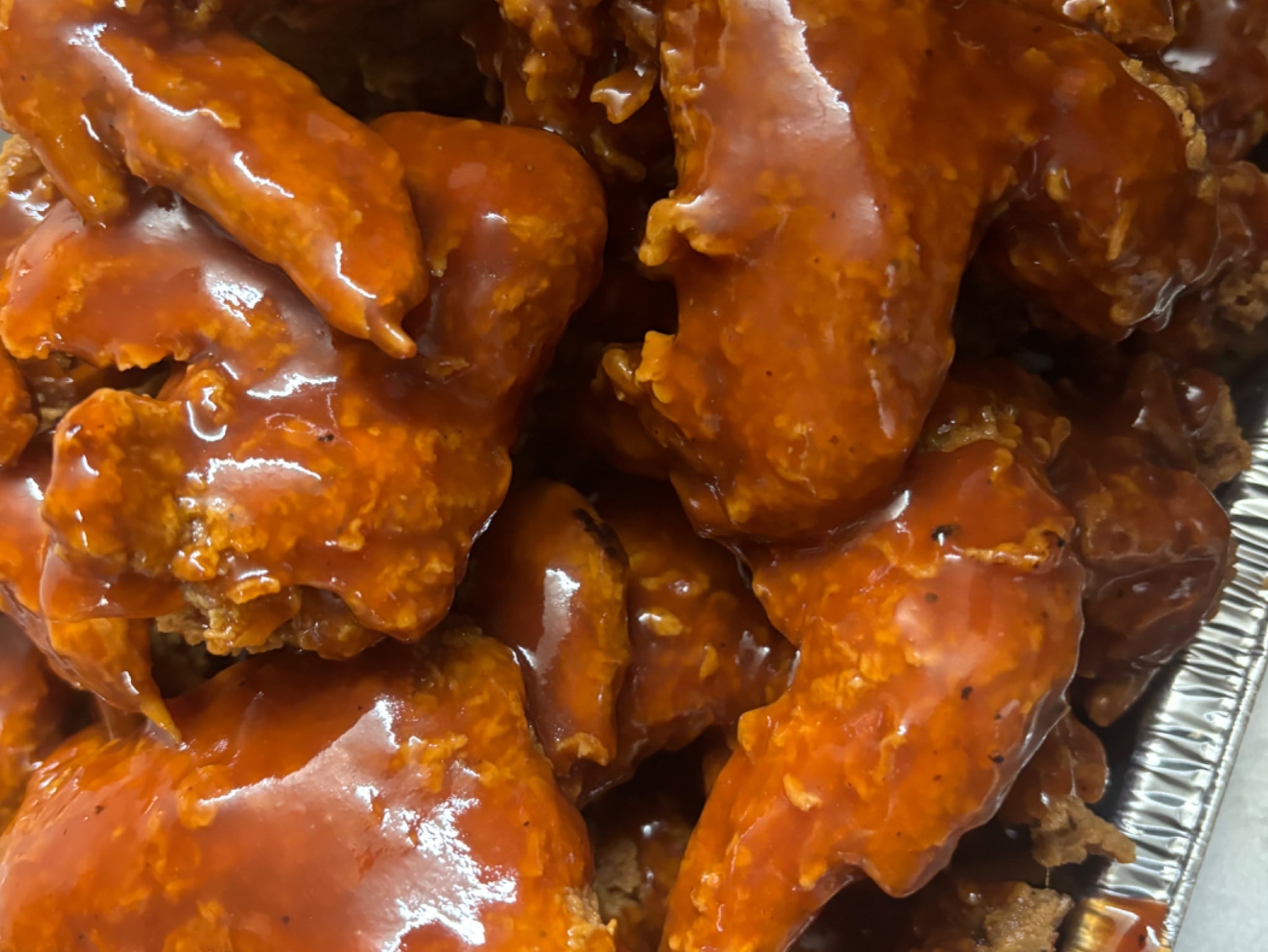 20 piece mixed chicken order with fries and rolls