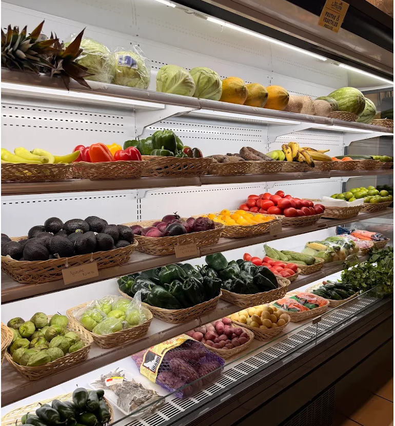 Fresh market produce and ingredients