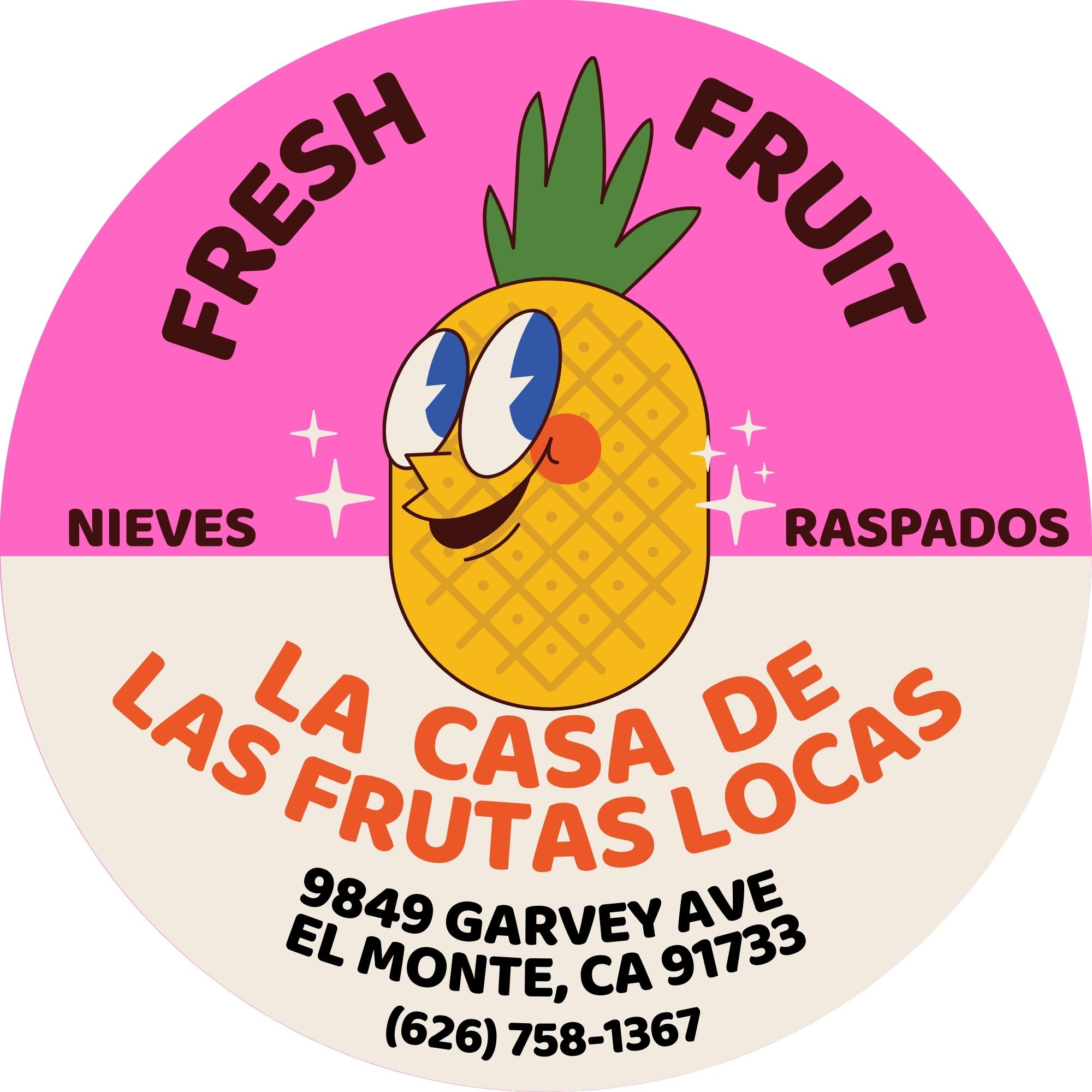 Tropical Flavors, Crazy Fresh! logo